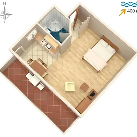 Apartments For Families With Children Zdrelac, Pasman - 8424 Апартаменты Ждрелац
